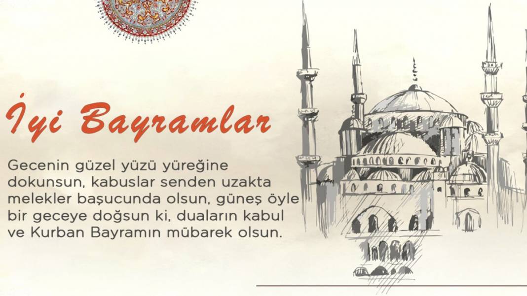 Hayırlı bayramlar! Yeni resimli Kurban Bayramı mesajları 18